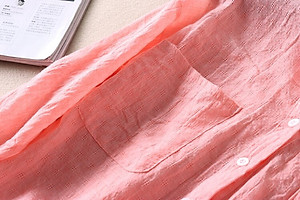 Áo đũi nữ Haint Boutique, Áo sơ mi nữ cổ V xinh phong cách vintage Sm99