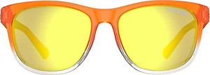 Kính mát thể thao Unisex Tifosi Swank - Gọng Orange Rush, Tròng Smoke Yellow