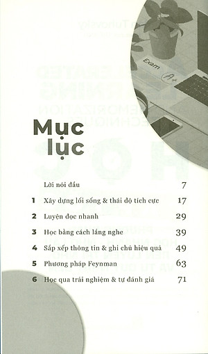 HỌC CẤP TỐC - Phương Pháp Học Nhanh - Nhớ Lâu Rèn Luyện Trí Nhớ Và Tư Duy Nhạy Bén