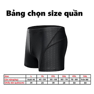 Quần Bơi Nam Thiết Kế Vảy Cá Mập Yesure Chống Thấm Nước , Nhanh Khô  Tặng Kèm Nón Bơi và Bịt Tai Silicon Cao Cấp