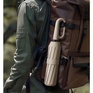 Ô Dù Gấp Gọn 10 Nan Kép - Chắc Chắn, Chống Lật, Tay Cầm Thông Minh, Chống Tia UV 99% - HÀNG CHÍNH HÃNG MINIIN