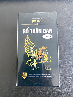 Viên uống Bổ Thận Đan Maxx hỗ trợ giảm tình trạng tiểu đêm tiểu nhiều lần dùng cho cả nam và nữ Hộp 30 viên Tâm An Pharma