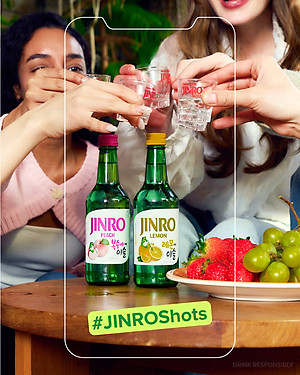 [CHÍNH HÃNG] Soju Hàn Quốc JINRO VỊ ĐÀO 360ml - Combo 6 chai