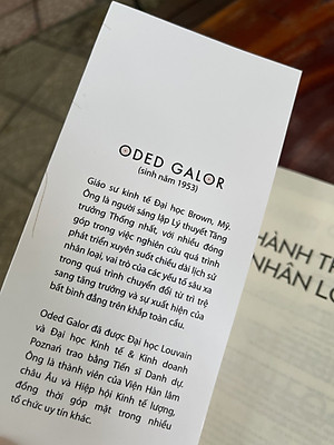 [Bìa mềm] [Tác phẩm bán chạy nhất tại Israel] HÀNH TRÌNH NHÂN LOẠI - Oded Galor – Trần Thị Kim Chi và Đỗ Ngọc Quỳnh Chi dịch - Omegaplus