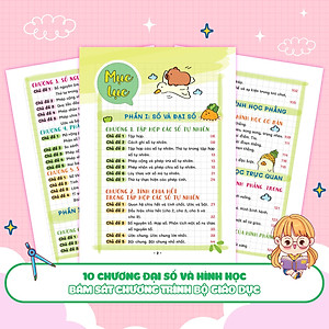 Sách Takenote Sổ tay kiến thức và dạng toán 6