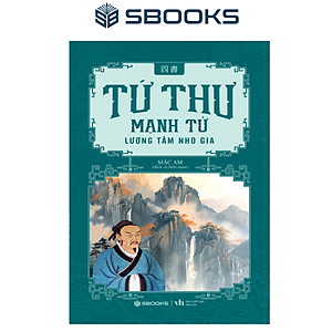 Sách - Combo 4 Cuốn Tứ Thư: Đại Học + Luận Ngữ + Trung Dung + Mạnh Tử - SBOOKS