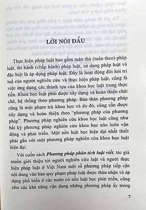 Phương Pháp Phân Tích Luật Viết 