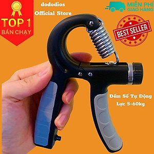 Kìm Bóp Tay, Kìm Tập Cơ Tay ECO, Dụng Cụ Tập Gym Tại Nhà Điều Chỉnh Lực Có Đếm 10-60kg DoDoDios