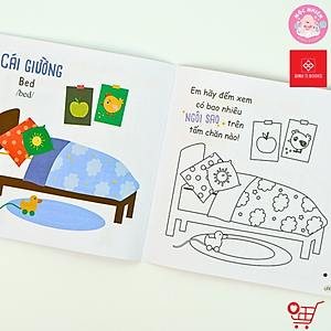 Sách Tô Màu Ngộ Nghĩnh – Đinh Tị Books (Nhiều chủ đề cho bé 3 - 6 tuổi)