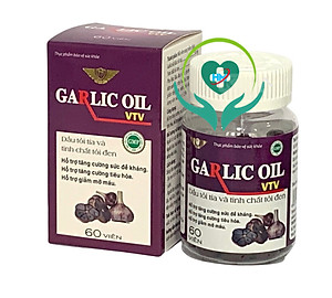 Viên uống dầu tỏi Garlic oil VTV Vinh Thịnh Vượng VV, hộp 60v, tăng cường sức đề kháng