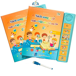 Sách Nói Điện Tử Song Ngữ Anh-Việt Giúp Trẻ Học Tốt Tiếng Anh Dành Cho Trẻ Từ 1-7 Tuổi - Phiên Bản 2022