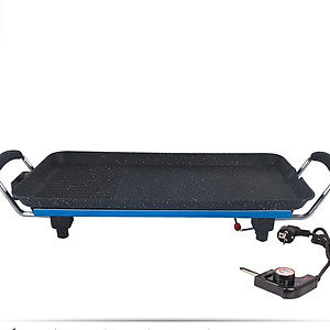 Bếp nướng điện không khói Fujika FJ-EG3515 men chống dính vân đá, công suất 1400W, màu ngẫu nhiên-hàng chính hãng