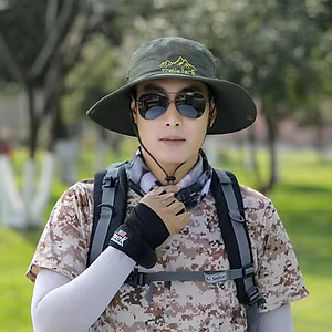 Mũ Nón Vành Che Nắng Chống Tia UV Travellers Có Dây Đeo Tiện Dụng Khi Đi Câu Cá Leo Núi