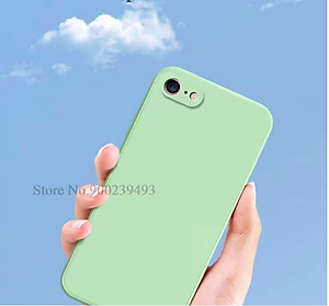 Ốp lưng silicon case cho iPhone 7 Plus , 8 Plus chống bám bẩn mặt lưng siêu mềm mịn, có gờ bảo vệ camera - hàng nhập khẩu
