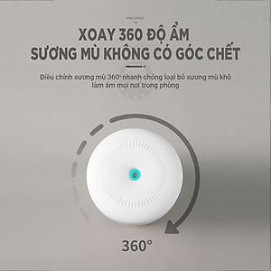 Máy Phun Sương Besti BTY01 Cao Cấp - Tạo Ẩm Không Khí Và Giữ Ẩm Da 420ml - Thiết Kế Nhỏ Gọn, Không Gây Tiếng Ồn - Máy Tạo Ẩm Không Gian Thư Giãn Tích Hợp Đèn Ngủ RGB Nhiều Màu Để Bàn Tiện Lợi, Có Chế Độ Tự Ngắt Khi Hết Nước - Hàng Chính Hãng