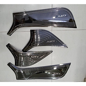 Bộ ốp tapli cánh cửa xe dành cho HONDA CITY 2017-2020  mẫu titan