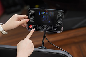 Ghế Massage Toàn Thân con lăn 4D di chuyển Đa Năng Cao Cấp Toshiko T86 Pro, đạt chuẩn ISO massage sâu tại các vùng chuyên biệt, Máy Massage Toàn Thân Đa Năng chức năng dò tìm huyệt đạo