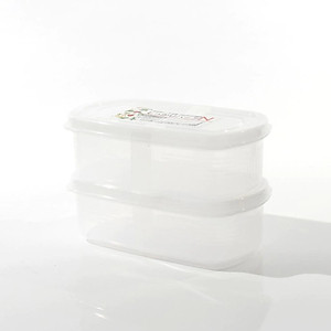 Set 02 hộp đựng thực phẩm Nakaya Firm Pack N 300ml x2 - Hàng nội địa Nhật Bản (#Made in Japan) |#K169| |#300ml|