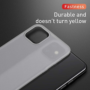 Ốp lưng nhám siêu mỏng 0.18mm cho iPhone 11 Pro Max hiệu X-Level Wings Case (bảo vệ viền, chống trầy cực tốt, chất liệu cao cấp, viền bảo vệ camera dày 0.3mm) - Hàng nhập khẩu