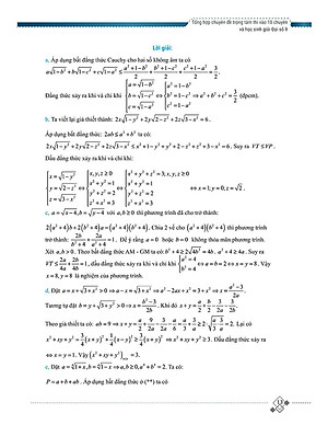 Sách Tổng Hợp Chuyên Đề Trọng Tâm Thi Vào Lớp 10 Chuyên Và Học Sinh Giỏi - Đại Số 9