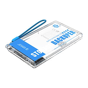 Hộp Ổ Cứng Orico BA2110-CR  Backuper 2.5" SSD/HDD SATA 3 USB 3.0 - Hàng Chính Hãng