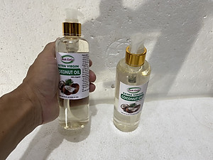 DẦU DỪA HỮU CƠ ÉP LẠNH - RICH COCO - EXTRA VIRGIN COCONUT OIL – CHAI 300ml