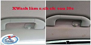  Combo 2 chai lớn 500ml & 1 chai nhỏ 100ml - Xwash For Car chai xịt vệ sinh nội thất xe hơi - Tặng kèm khăn lông cừu