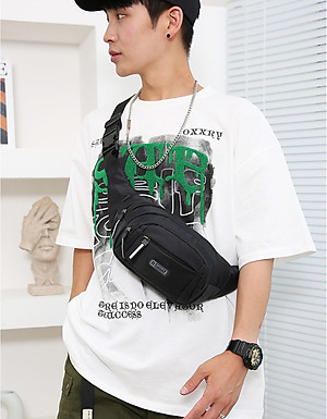 Túi đeo chéo mini, túi đi bộ chạy bộ, túi đeo hông, túi đeo ngực, túi bao tử, balo mini nam nữ nhỏ gọn chống nước