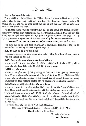 Bồi Dưỡng Học Sinh Giỏi Hóa Học 8 Theo Chuyên Đề (Dùng Chung Cho Các Bộ SGK Hiện Hành) - HA