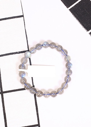 Vòng tay phong thủy đá xà cừ xám - Ngọc Quý Gemstones