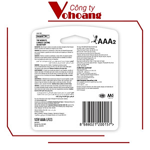 Pin Energizer Max E92 BP2 AAA 1.5V LR03