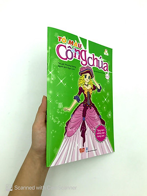 Sách Tô Màu Công Chúa (Tập 10) - Tặng Kèm Miếng Dán Trang Sức