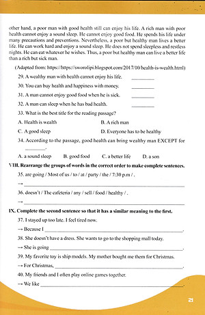 	Bài Tập Bổ Trợ Toàn Diện Tiếng Anh 7 _ABB