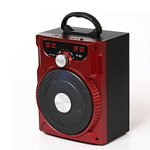 Loa bluetooth Karaoke Ruizu P88 hỗ trợ thẻ nhớ/USB/AUX/FM/jack 6.5mm - Tặng kèm micro karaoke (nhiều màu) Hàng Chính Hãng