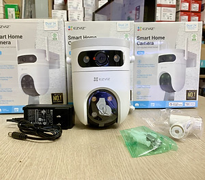 EZVIZ H9c 3K 10MP , 2K 6MP, Camera 2 Mắt WiFi Ngoài Trời Xoay 360 ống kính kép có màu ban đêm-Hàng chính hãng