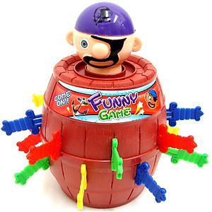 Trò Chơi Đâm Hải Tặc Hộp Lớn 24 kiếm, Đồ Chơi Trẻ Em và Người Lớn Giải Trí