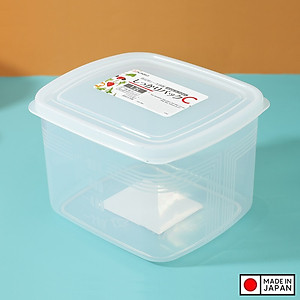 Hộp nhựa đựng thực phẩm Nakaya 1.2L (14x12.5x9cm)