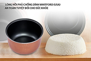 Nồi cơm điện Sunhouse SHD8606 1.8L - Hàng chính hãng