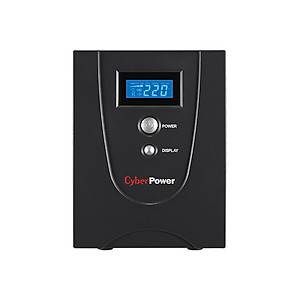 Bộ lưu điện UPS CyberPower VALUE2200ELCD - 2200VA/1320W Hàng cao cấp, màn hình hiển thị LCD, hỗ trợ thiết bị NAS - Hàng Chính Hãng
