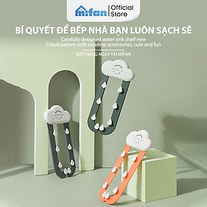 Giá Lưới Lọc Thức Ăn Thừa Mifan - Túi Lọc Rác Bồn Rửa Chén Bát - Khung nhựa ABS chất lượng cao