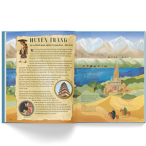 Sách Nhà thám hiểm - những câu chuyện thú vị về các nhà du hành vĩ đại nhất thế giới