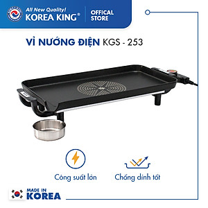 VỈ NƯỚNG ĐIỆN KOREA KING KGS - 253 ( Hàng chính hãng )