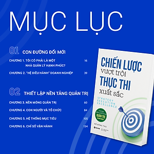 Sách - Chiến Lược Vượt Trội Thực Thi Xuất Sắc - Tích Hợp OKRs Và KPI Trong Quản Trị Doanh Nghiệp