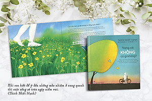 Sách Trong Cái Không Có Gì Không ? (Thiền Sư Thích Nhất Hạnh Trả Lời Cho Trẻ Em Những Thắc Mắc Về Ý Nghĩa Cuộc Sống, Về Cái Chết, Về Gia Đình, Bạn Bè Và Nhiều Câu Hỏi Khác)