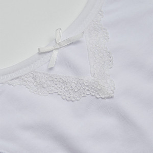 Combo 3 áo lót học sinh không mút phối ren iBasic BRAT003