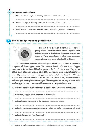 Sách Big 4 Bộ Đề Tự Kiểm Tra 4 Kỹ Năng Nghe - Nói - Đọc - Viết (Cơ Bản Và Nâng Cao) Tiếng Anh Lớp 8 Tập 2