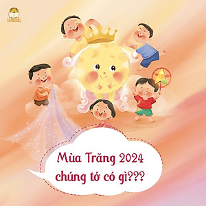 Sách - Boxset trung thu Chuyện mùa trăng - Ai chờ trăng tới? (Bìa cứng 1 cuốn truyện kèm 1 cuốn thơ) - Lionbooks