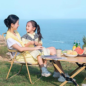 BG Ghế Xếp Gấp Gọn S11, S14 Khung Kim Loại , Dã Ngoại Picnic Câu Cá - Chất Liệu Vải Oxford Dày Dặn Thoáng Khí-Thiết Kế Tựa Lưng Ngồi Thư Giãn