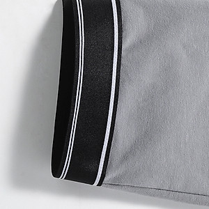 Combo 2 quần lót nam boxer, set 2 sịp đùi nam màu trơn thun cotton CBQL116