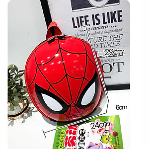 Balo Cho Bé Trai Từ 1 Đến 6 Tuổi Đi Học Người Nhện Chống Thấm Nước - BEE GEE HS1031